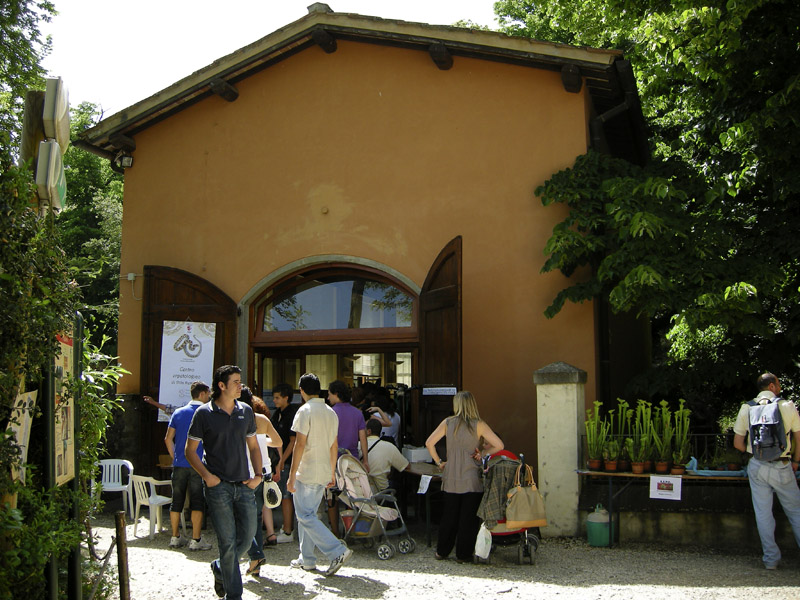 L''apertura del RETTILARIO MALENOTTI